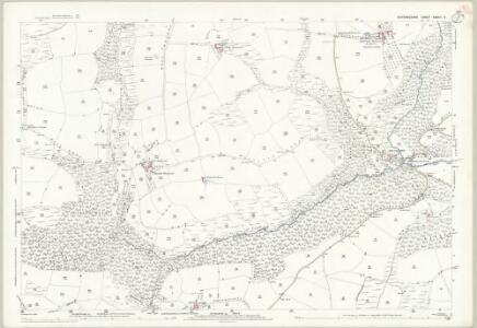 Devon XXXIII.4 (includes: Oakford; Rackenford; Stoodleigh) - 25 Inch Map