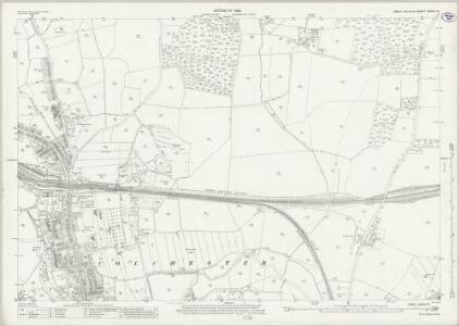 Essex (New Series 1913-) n XXVIII.15 (includes: Colchester) - 25 Inch Map