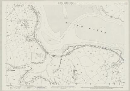 Cornwall XXIV.4 (includes: Padstow Urban; St Issey; St Minver Lowlands) - 25 Inch Map