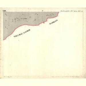Chodenschloss - c7957-1-013 - Kaiserpflichtexemplar der Landkarten des stabilen Katasters
