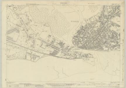 Dorset XLIII.16 (includes: Arne; Poole) - 25 Inch Map