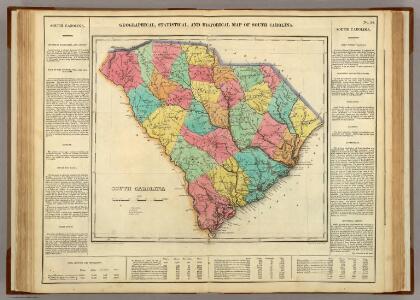 Map Of South Carolina.