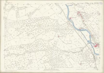 Yorkshire CXXXVI.9 (includes: Dacre; Hartwith Cum Winsley; High And Low Bishopside) - 25 Inch Map