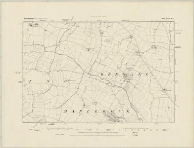 Nottinghamshire XXIV.SW - OS Six-Inch Map