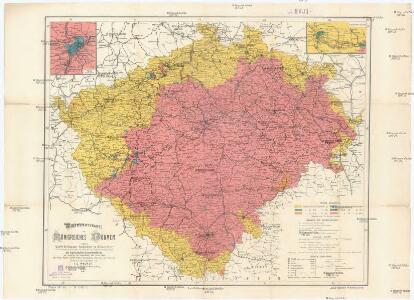 Uibersichtskarte des Königreiches Böhmen