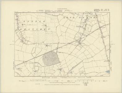 Cambridgeshire XLV.SW - OS Six-Inch Map