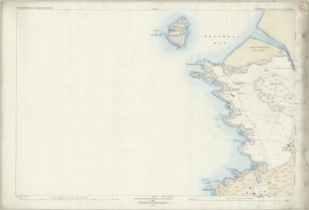Cornwall XXXIX.9 (includes: Cubert; Perranzabuloe) - 25 Inch Map