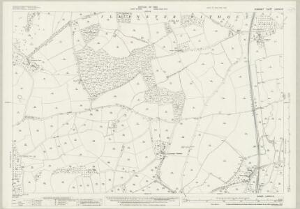 Somerset LXXXVII.12 (includes: Combe St Nicholas; Ilminster Without; Knowle St Giles) - 25 Inch Map