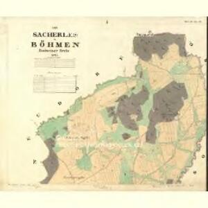 Sacherles - c3013-1-001 - Kaiserpflichtexemplar der Landkarten des stabilen Katasters
