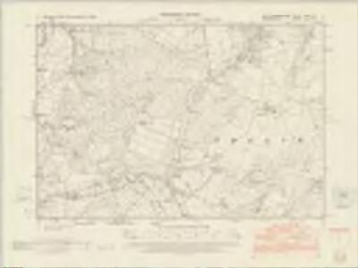 Montgomeryshire XXXI.SE - OS Six-Inch Map