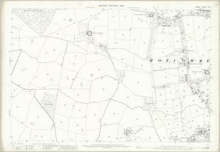 Dorset IV.5 (includes: Gillingham; Motcombe) - 25 Inch Map