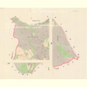 Landek (Otrossjn) - c5596-1-001 - Kaiserpflichtexemplar der Landkarten des stabilen Katasters