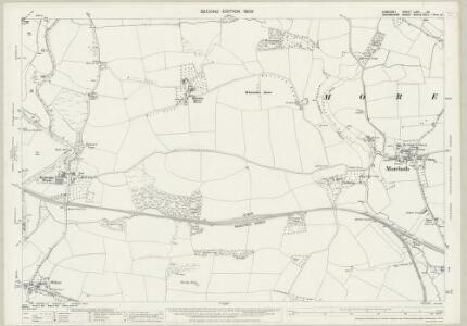 Somerset LXVII.12 (includes: Brushford; Dulverton; Morebath) - 25 Inch Map
