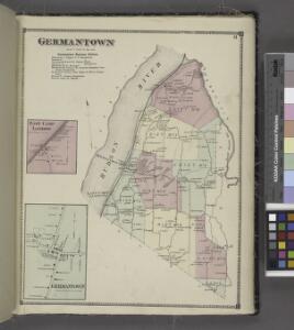 Germantown [Twonship]; Germantown Business Notices.; East Camp Landing [Village]; Germantown [Village]
