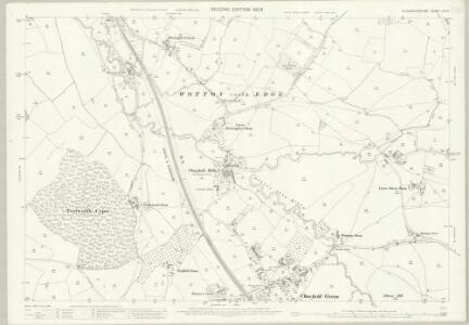 Gloucestershire LVI.14 (includes: Alkington; Charfield; Kingswood; North Nibley; Tortworth; Wotton under Edge) - 25 Inch Map