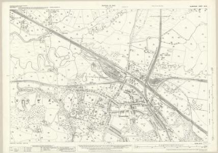 Glamorgan XIV.14 (includes: Gowerton; Loughor; Swansea) - 25 Inch Map