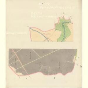 Bisenz (Bzenec) - m0321-1-001 - Kaiserpflichtexemplar der Landkarten des stabilen Katasters