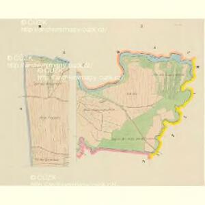 Mantau (Mantow) - c4470-1-002 - Kaiserpflichtexemplar der Landkarten des stabilen Katasters