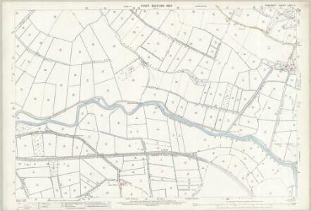 Somerset LXXII.3 (includes: Aller; Curry Rivel; Huish Episcopi; Langport) - 25 Inch Map