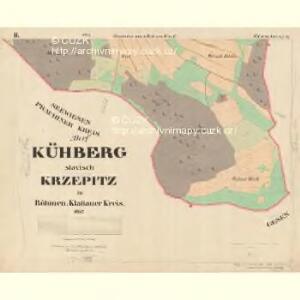 Kühberg - c2664-1-002 - Kaiserpflichtexemplar der Landkarten des stabilen Katasters