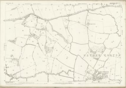 Oxfordshire XV.3 (includes: Barford St John and St Michael; Deddington; Great Tew; Sandford St Martin; South Newington; Worton) - 25 Inch Map