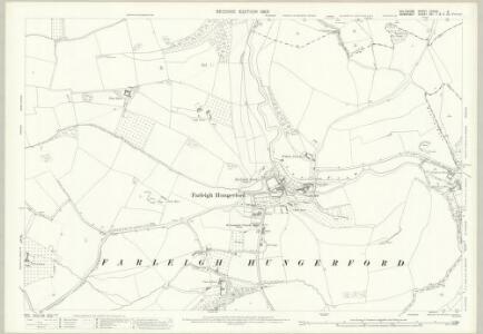 Wiltshire XXXVIII.5 (includes: Hinton Charterhouse; Norton St Philip; Westwood; Wingfield) - 25 Inch Map