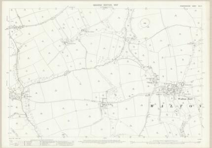 Pembrokeshire XXIII.2 (includes: Ambleston; Spital; Walton East) - 25 Inch Map