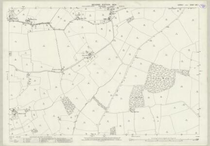 Suffolk LXXI.1 (includes: Hundon; Kedington; Stoke by Clare) - 25 Inch Map