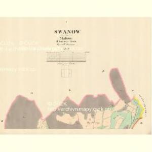 Swanow - m2990-1-001 - Kaiserpflichtexemplar der Landkarten des stabilen Katasters