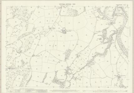 Cardiganshire X.5 (includes: Llanbadarn Y Creuddyn; Llandychaearn) - 25 Inch Map