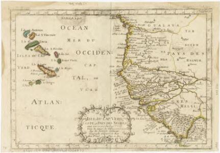 Isles de Cap Verd coste, et pays des Negres