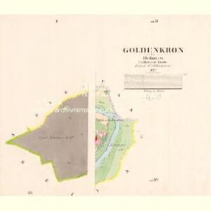 Goldenkron - c9272-1-001 - Kaiserpflichtexemplar der Landkarten des stabilen Katasters