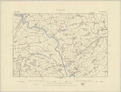 Montgomeryshire XXII.SE - OS Six-Inch Map