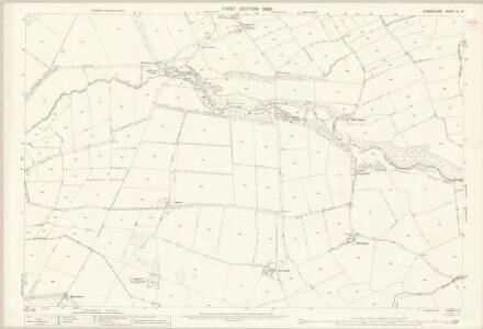 Cumberland XI.10 (includes: Hethersgill) - 25 Inch Map
