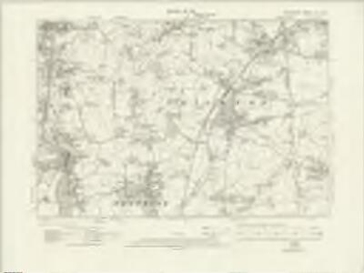 Derbyshire XLV.NW - OS Six-Inch Map