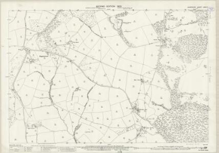 Shropshire LXXIII.7 (includes: Kinlet; Stottesdon) - 25 Inch Map