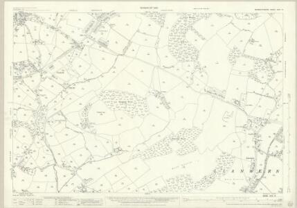 Monmouthshire XXIX.14 (includes: Christchurch; Langstone; Llan Wern; Newport) - 25 Inch Map