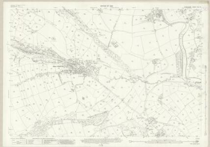 Derbyshire XVI.12 (includes: Calver; Curbar; Eyam; Froggatt; Stoke; Stony Middleton) - 25 Inch Map