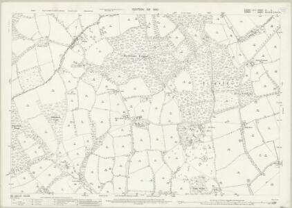 Sussex III.6 (includes: Crawley; Newdigate; Rusper) - 25 Inch Map