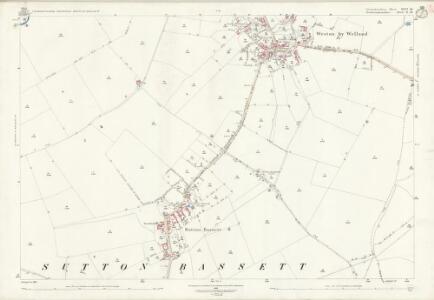 Leicestershire XLVI.14 (includes: Ashley; Sutton Bassett; Thorpe Langton; Weston by Welland) - 25 Inch Map