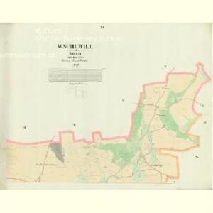 Wschewill - c8915-1-003 - Kaiserpflichtexemplar der Landkarten des stabilen Katasters