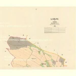 Karlow - c3052-1-001 - Kaiserpflichtexemplar der Landkarten des stabilen Katasters