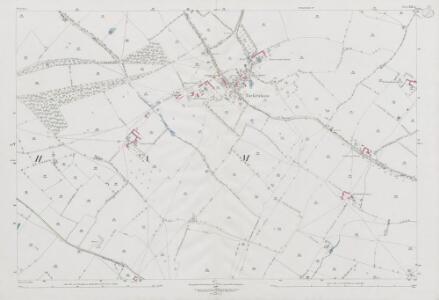 Wiltshire XXI.3 (includes: Lyneham; Tockenham) - 25 Inch Map
