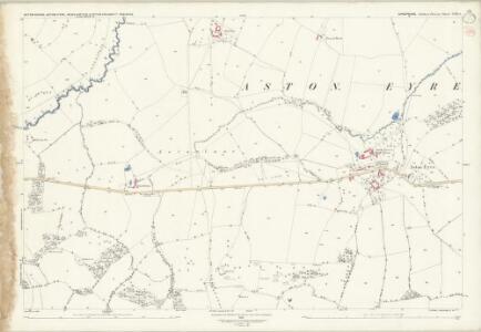 Shropshire LVIII.5 (includes: Acton Round; Aston Eyre; Monkhopton; Upton Cressett) - 25 Inch Map