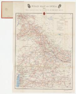Sheet B [Central & North India], uit: Road map of India