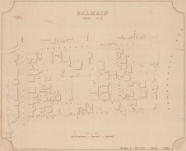 Balmain, Sheet 22, additions 1896