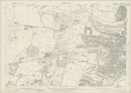 Berkshire XXXII.9 (includes: Clewer Within; Clewer Without; Dorney; Eton; New Windsor) - 25 Inch Map