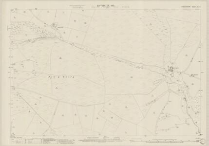 Denbighshire XLII.3 (includes: Glyntraean; Llansilin) - 25 Inch Map