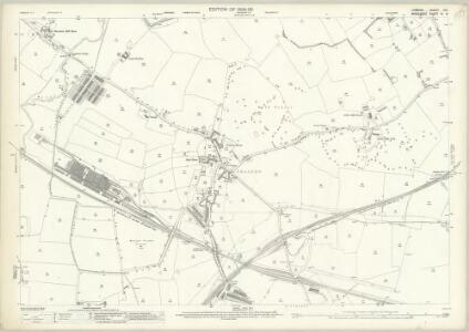 London (Edition of 1894-96) XXV (includes: Willesden) - 25 Inch Map