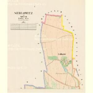 Sedlowitz - c6812-1-001 - Kaiserpflichtexemplar der Landkarten des stabilen Katasters
